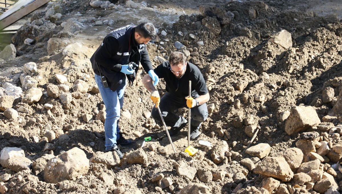 Restorasyon sırasında top mermisi bulundu