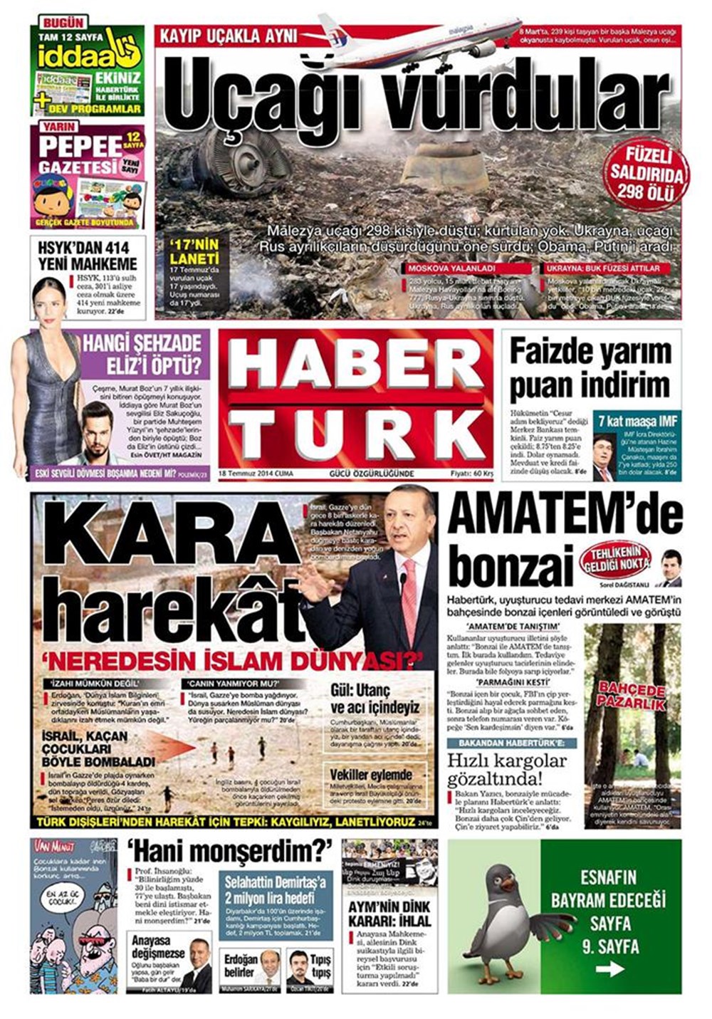 Habertürk gazetesi. Haberturk.