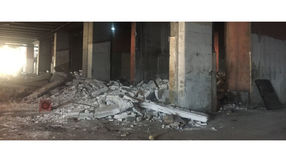 esenler otogari nda yikim islemleri