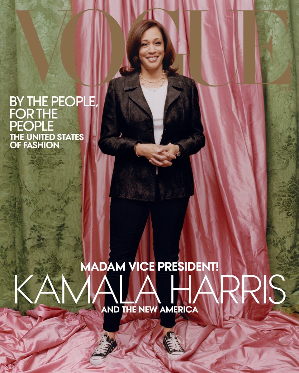 Vogue editörü ırkçılık suçlamalarına neden olan Kamala Harris kapağını savundu - 1