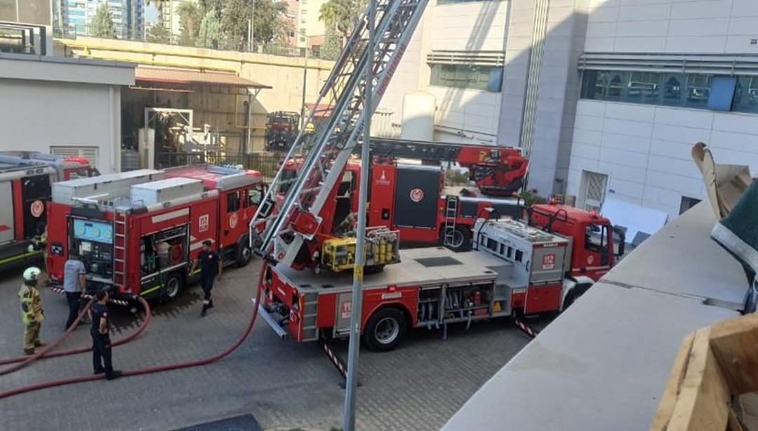 Torbalı Devlet Hastanesi'nde yangın