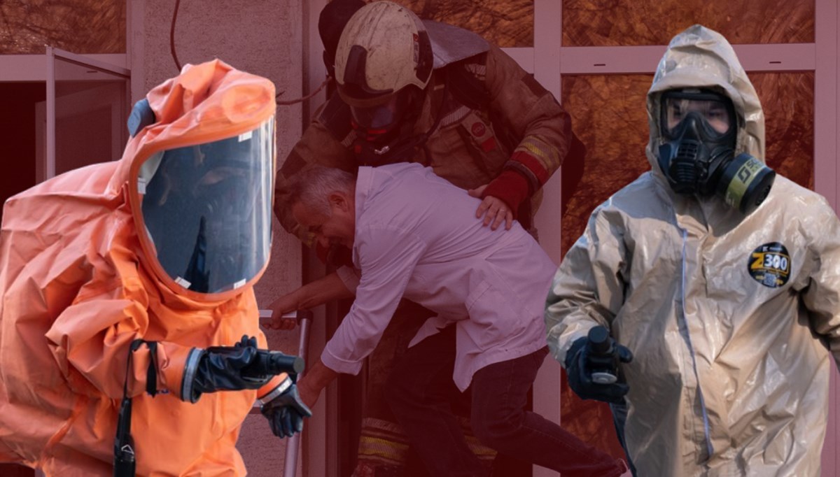 Ankara Üniversitesi’nde hareketli anlar: Üç farklı senaryo ile gerçeği aratmayan tatbikat Ankara Üniversitesi’nde hareketli anlar: Üç farklı senaryo ile gerçeği aratmayan tatbikat