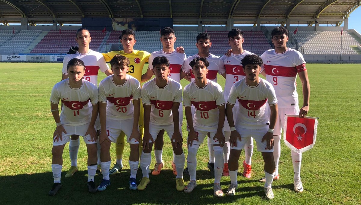 Türkiye-Almanya U17 maçında 7 gol Türkiye-Almanya U17 maçında 7 gol
