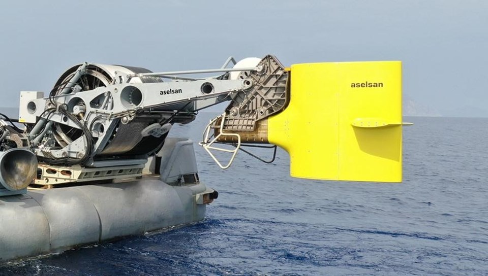 Türkiye'nin ilk ufuk ötesi denizaltı savunma harbi sonarı DÜFAS - 1