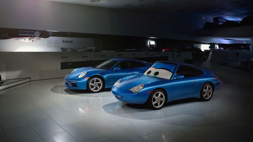 Porsche ve Pixar'dan ortak çalışma: 'Arabalar' filminin yıldızı gerçek oldu - 2