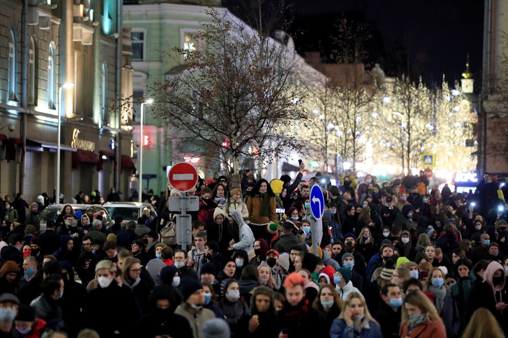 Rusya’da Navalny protestoları: Bin 700’den fazla kişi gözaltına alındı - 19