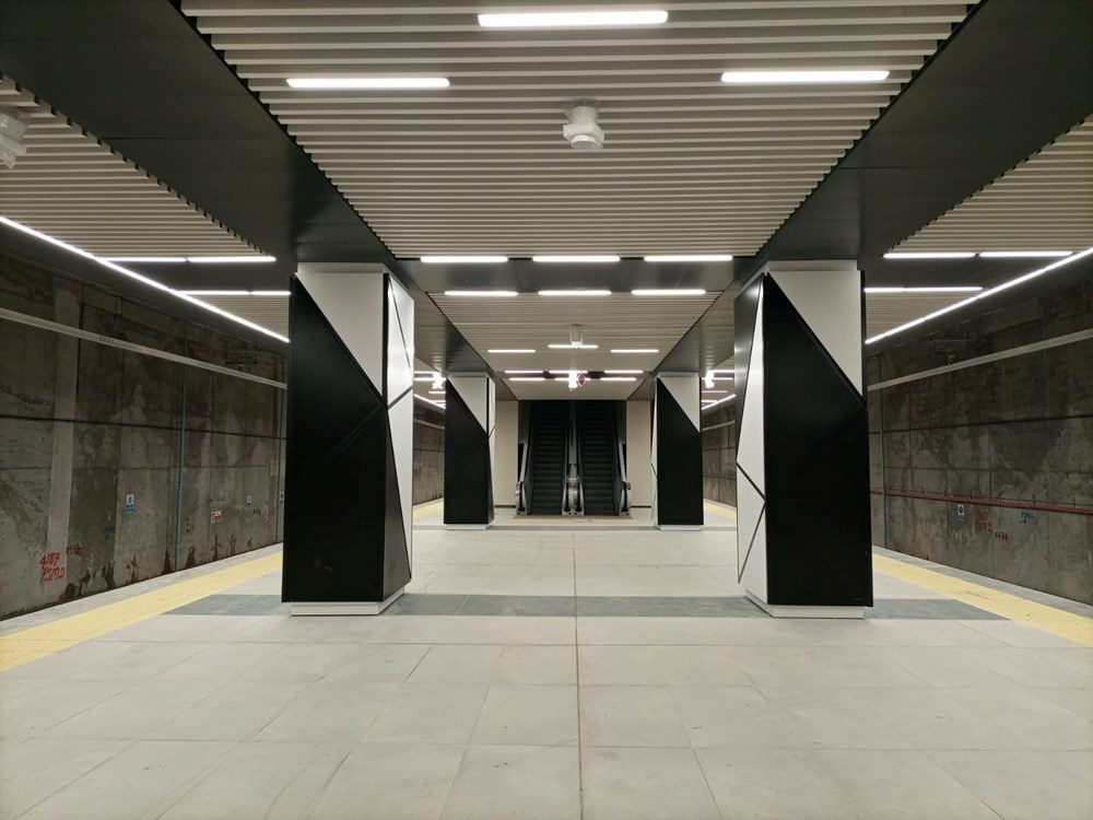 İstanbul'a yeni metro hattı: Bakırköy- Kirazlı metro hattı açılış için gün sayıyor - 8