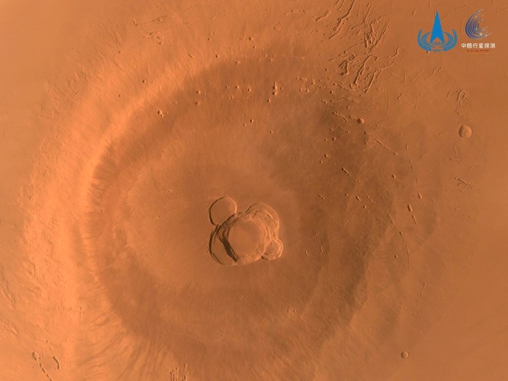 Çin'in Tianwen-1 adlı uzay aracı Mars'ı tüm detaylarıyla görüntülendi - 6
