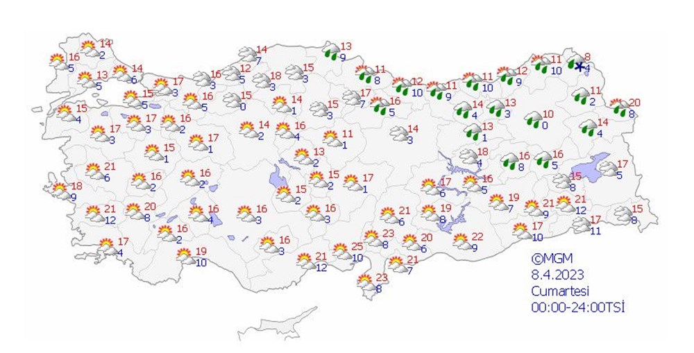 41 ile uyarı: Fırtına, toz taşınımı, kuvvetli yağış (Bu hafta hava nasıl olacak?) - 10