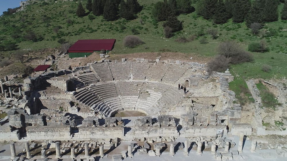 Efes Antik Kenti, pandemi döneminde de güvenli turizmin adresi oldu - 13