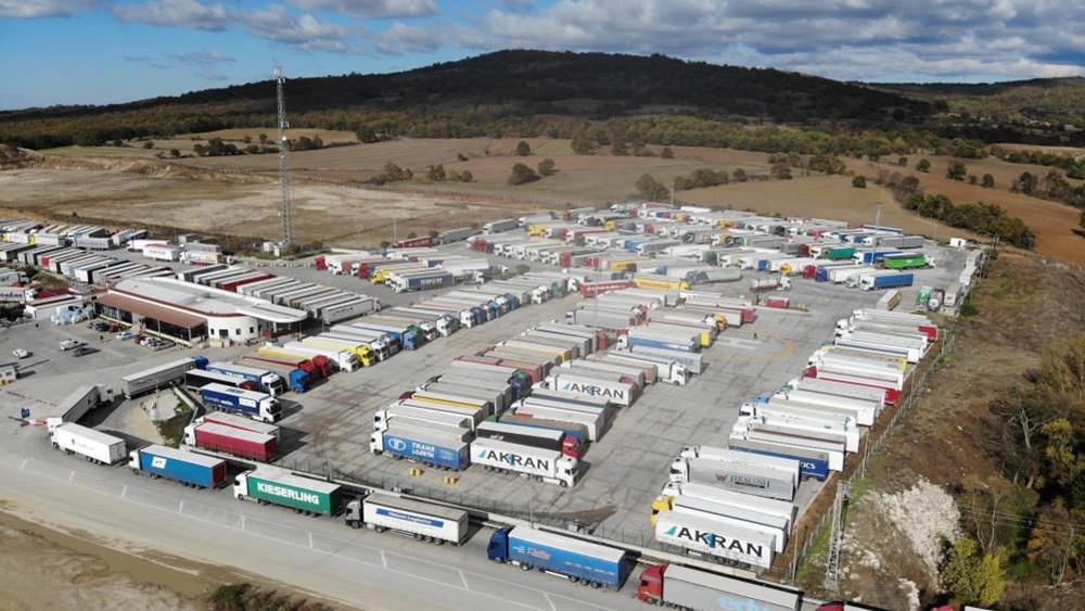 Bulgaristan sınırında kilometrelerce TIR kuyruğu - 6