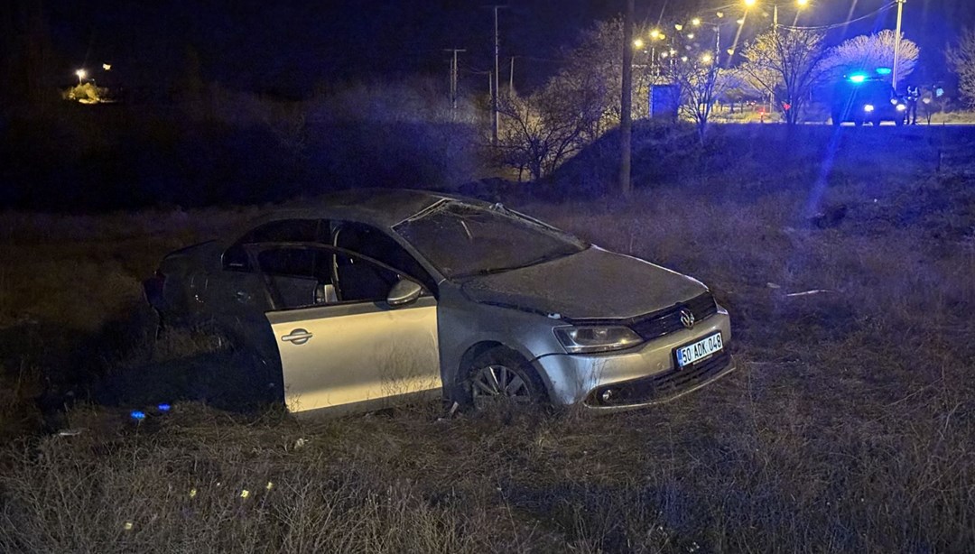 Nevşehir'de otomobil tarlaya devrildi: 1 kişi öldü