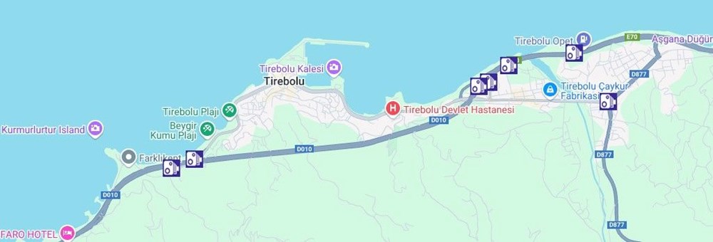Yola çıkacaklar dikkat... Sabit radar noktaları belli oldu - 55