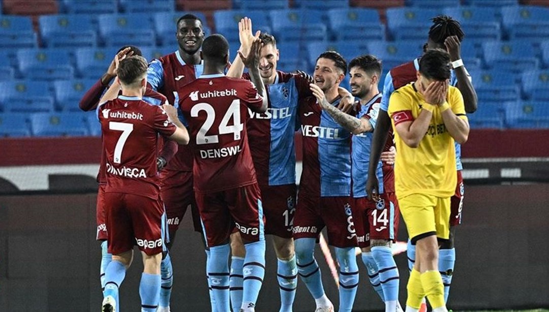 Trabzonspor, ligde üçüncü sıradaki yerini koruma peşinde