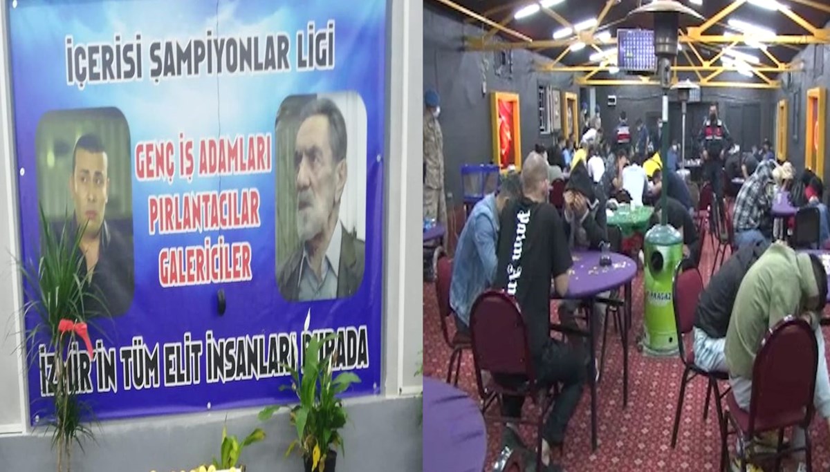 ‘Kolpaçino’ kumarhanesine ikinci baskın: 61 kişiye 110 bin TL ceza