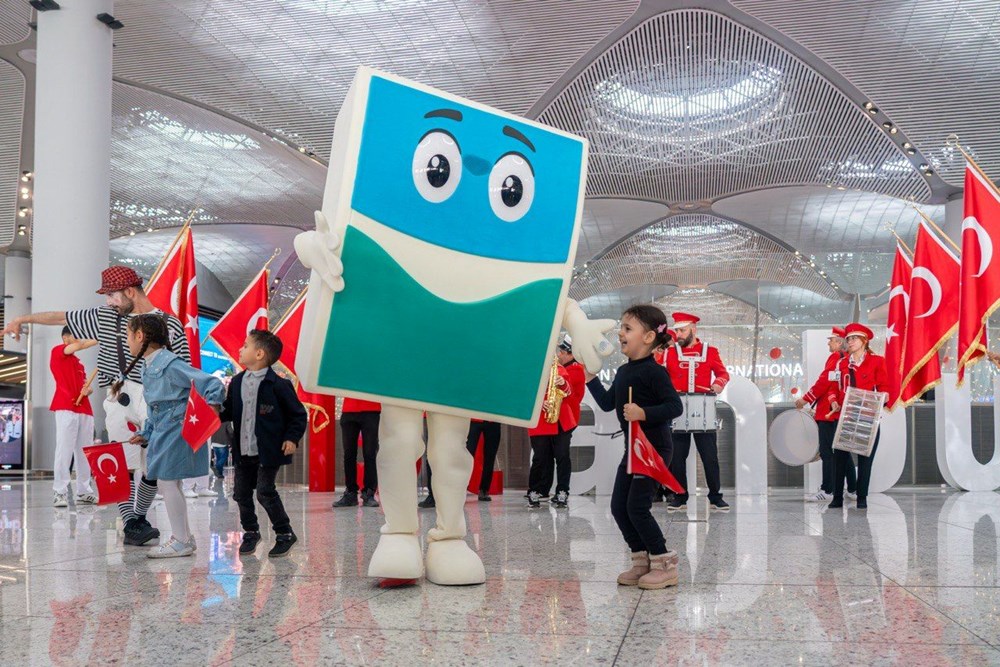 İstanbul Havalimanı'nda 23 Nisan coşkusu 74 ulkTlcogc0W7b 10NFoCdw