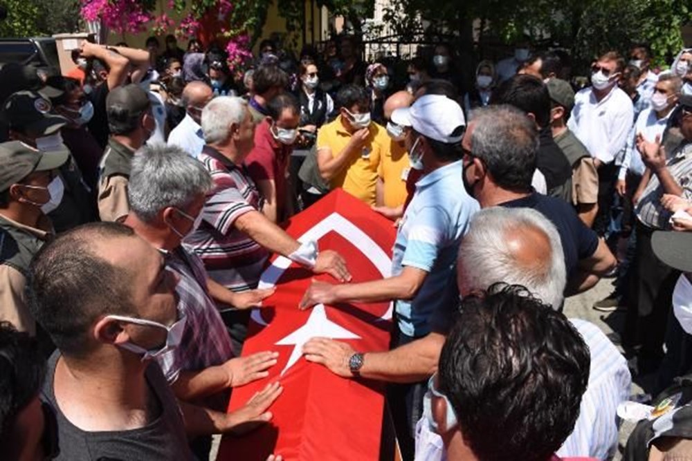 Muğla'da 'orman şehidi' törenle son yolculuğuna uğurlandı - 2