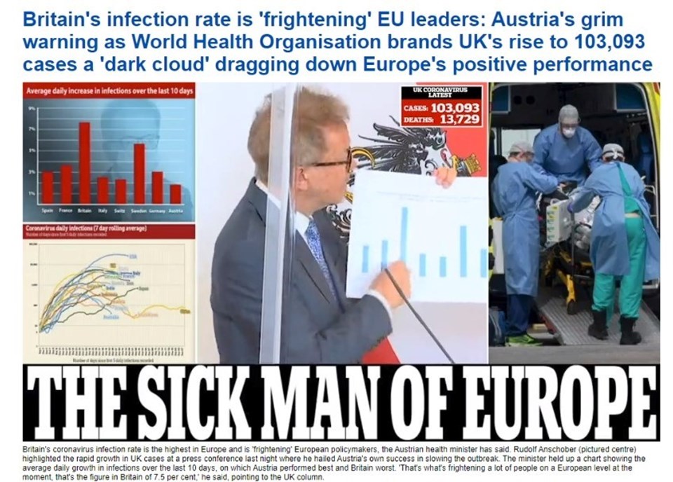 İngiltere'de corona virüs: Avrupa'nın hasta adamı - Son Dakika Dünya  Haberleri | NTV Haber