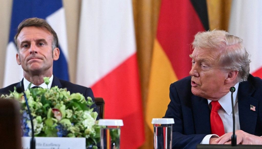 Polis, Trump'ın konvoyu için yanlışlıkla Macron'un aracını durdurdu