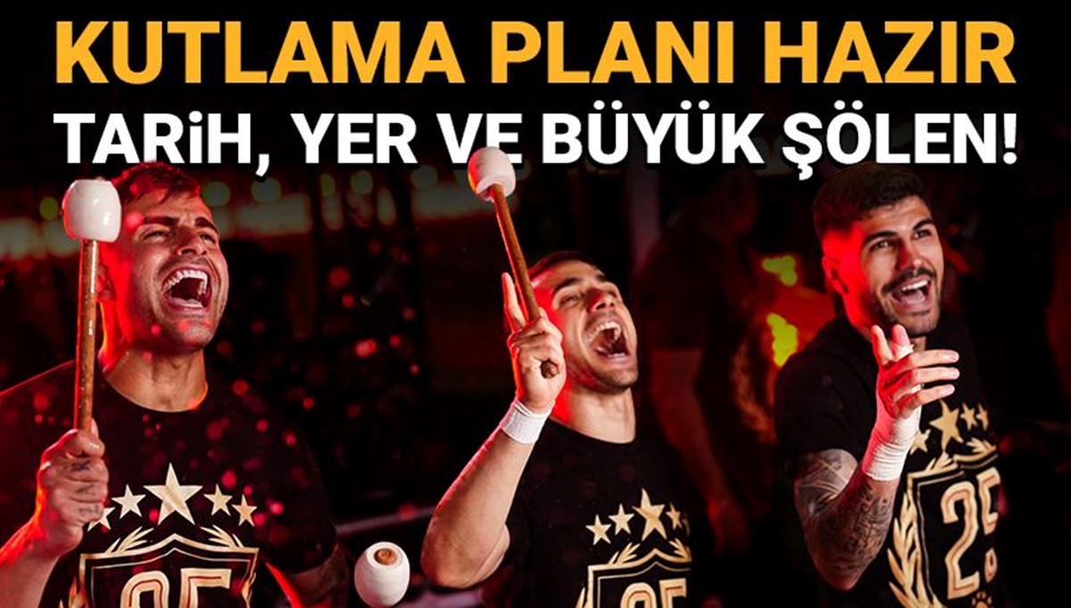 Galatasaray'da şampiyonluk kutlamasının planı belli oldu Galatasaray'da şampiyonluk kutlamasının planı belli oldu