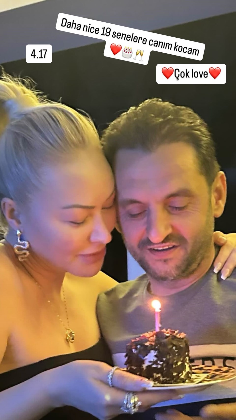 Aylin Coşkun ile eşi Volkan Aslan'dan mutluluk pozu - 2