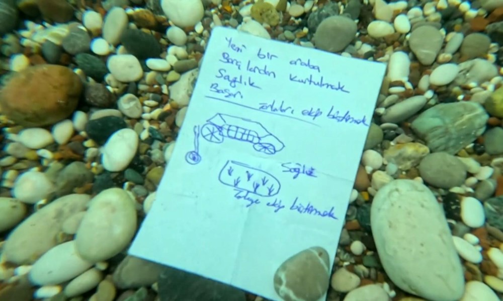 Denizin dibindeki dilekler: Kimi araba istedi, kimi aşk - 1