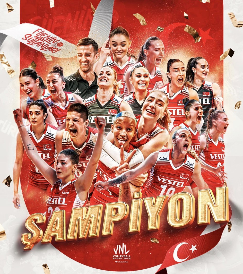 Ünlü isimlerden Filenin Sultanları'na: Şampiyonluk size çok yakıştı - 5