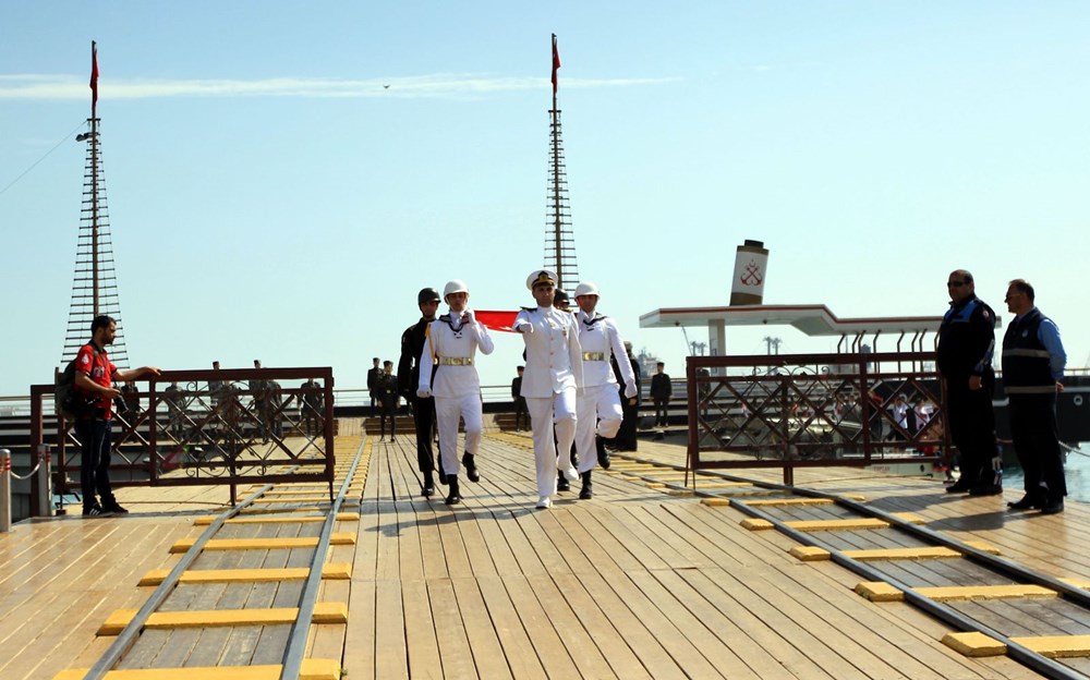 AtatÃ¼rk'Ã¼n Samsun'da karaya Ã§Ä±kÄ±ÅŸÄ± canlandÄ±rÄ±ldÄ± | NTV