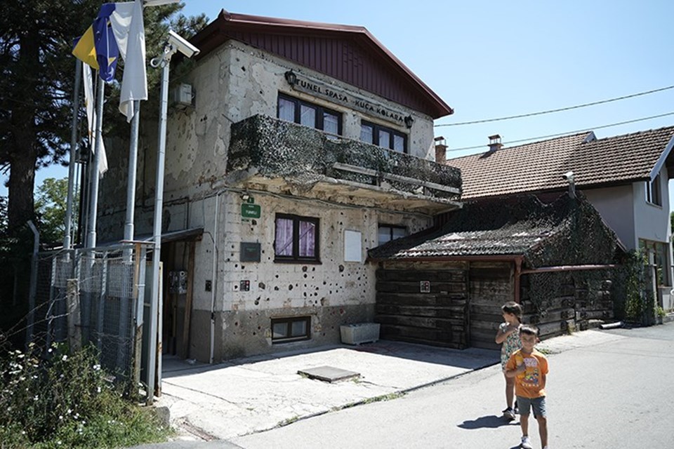 Saraybosna'daki Umut Tüneli'ne turistlerden yoğun ilgi - 1