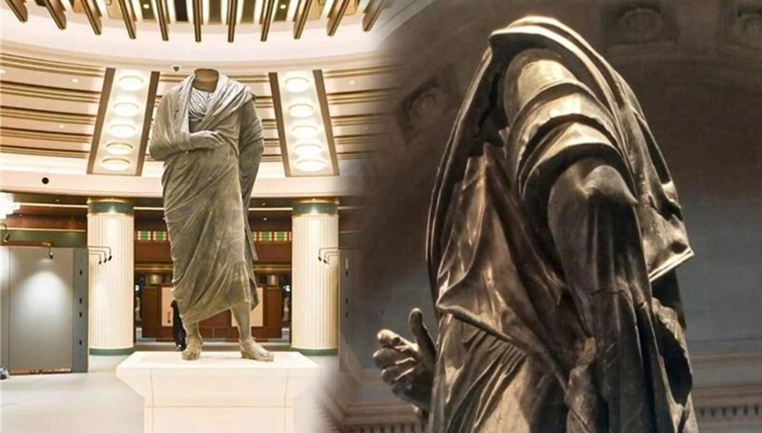 Türkiye'ye dönen Marcus Aurelius heykelinin ilk durağı Beştepe