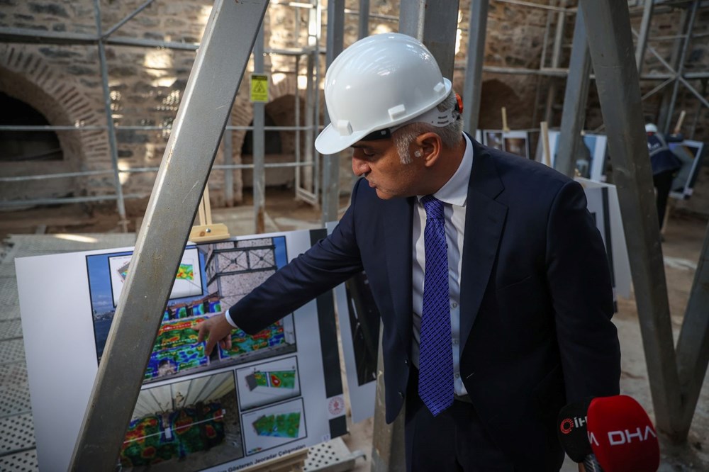 Kültür Bakanı Ersoy'dan Kız Kulesi'nde inceleme - 2