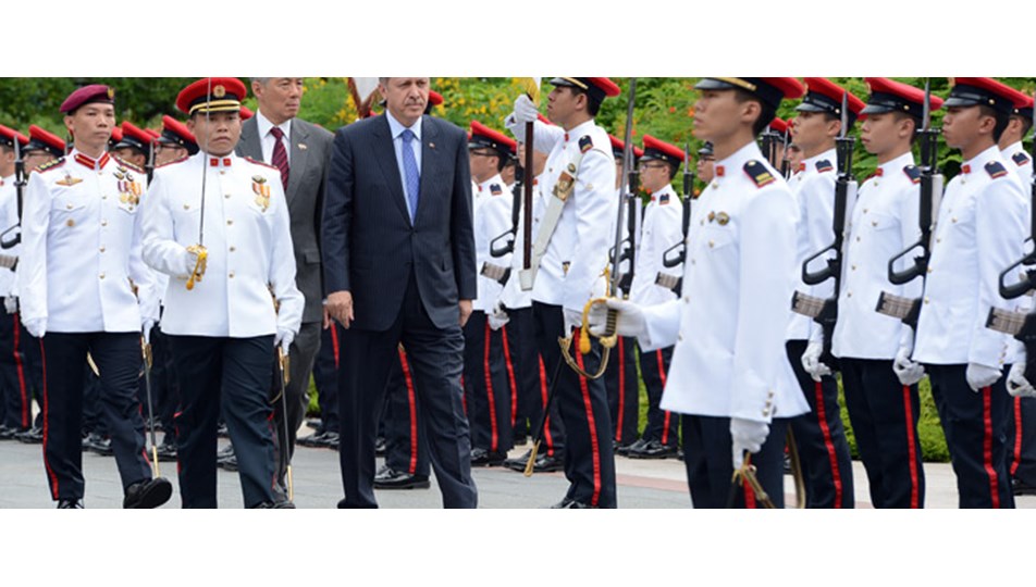 Başbakan Erdoğan Singapur'da