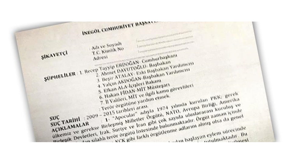 Darbe sonrası için hazırlanan dilekçe ortaya çıktı