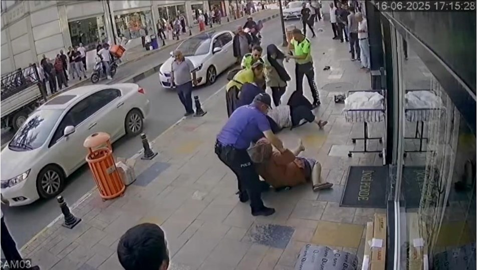 Karabük'te saç saça baş başa kavga: Polis ekipleri zor ayırdı