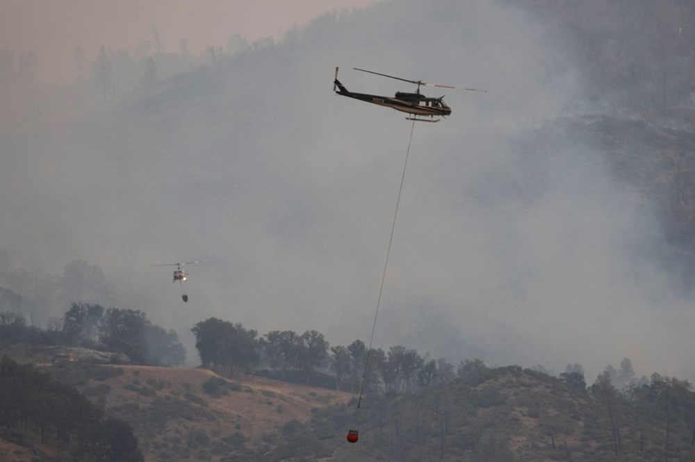 California'da 8 bin kilometrekare alan yandı, rekor kırıldı - 13
