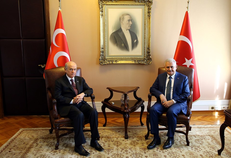 Başbakan Yıldırım, Kılıçdaroğlu ve Bahçeli ile bir araya geldi - 5