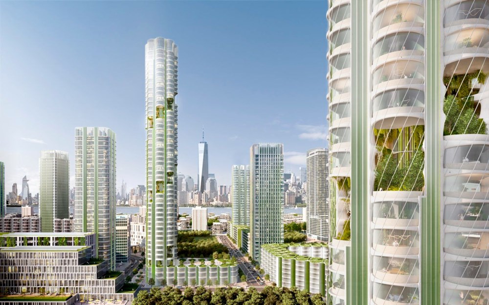 50 bin ağaca eşdeğer karbondioksiti temizleyebilen gökdelen tasarlandı - 2