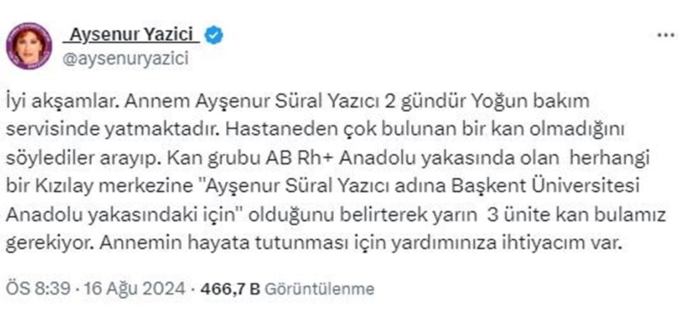 Ünlü sunucu Ayşenur Yazıcı yoğun bakımda (Ayşenur Yazıcı kimdir?) - 1