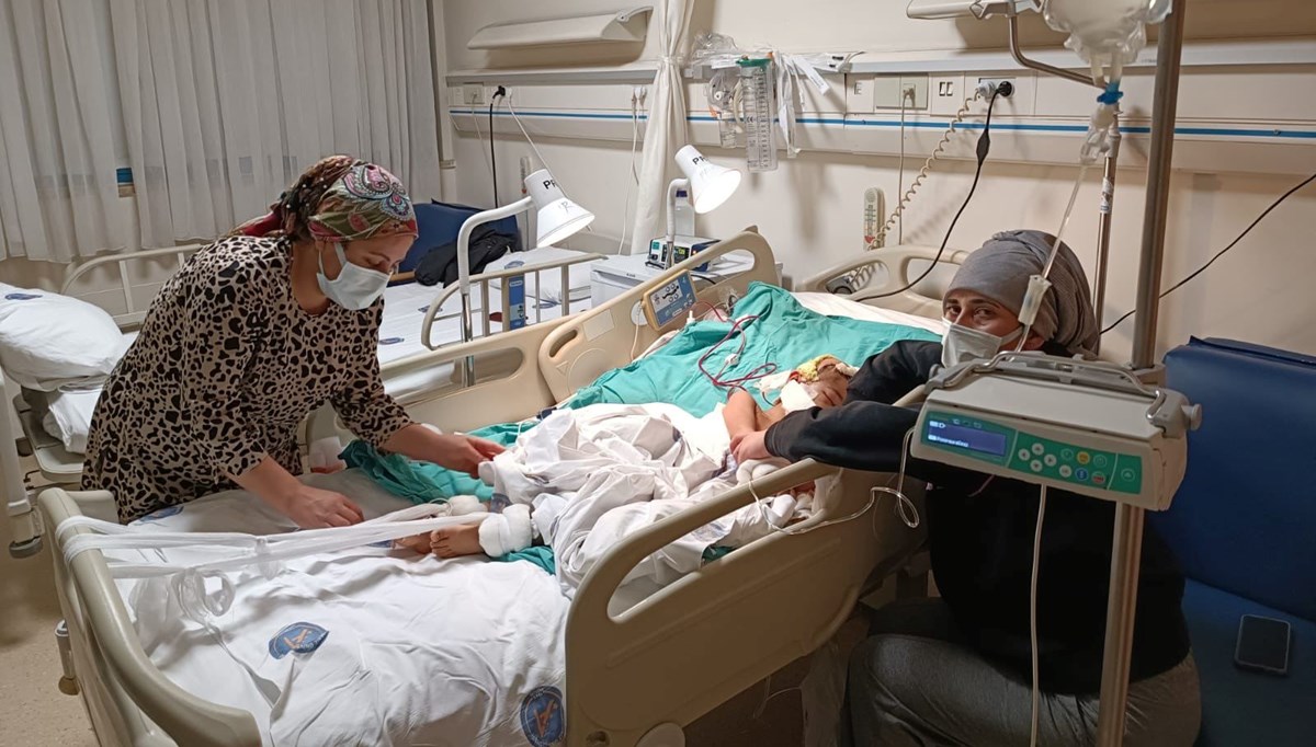 Pitbull saldırısına uğrayan Asiye'den iyi haber