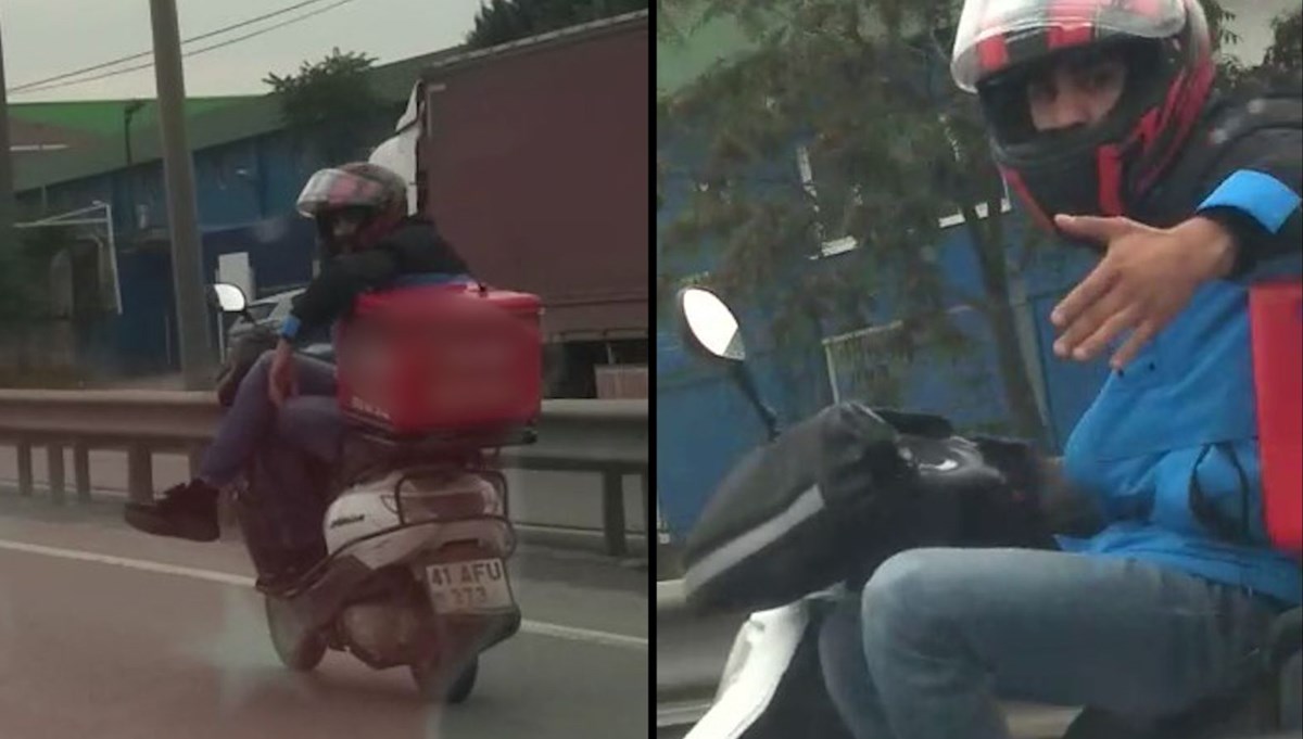 Motosiklette 'bacak bacak üstüne' yolculuk