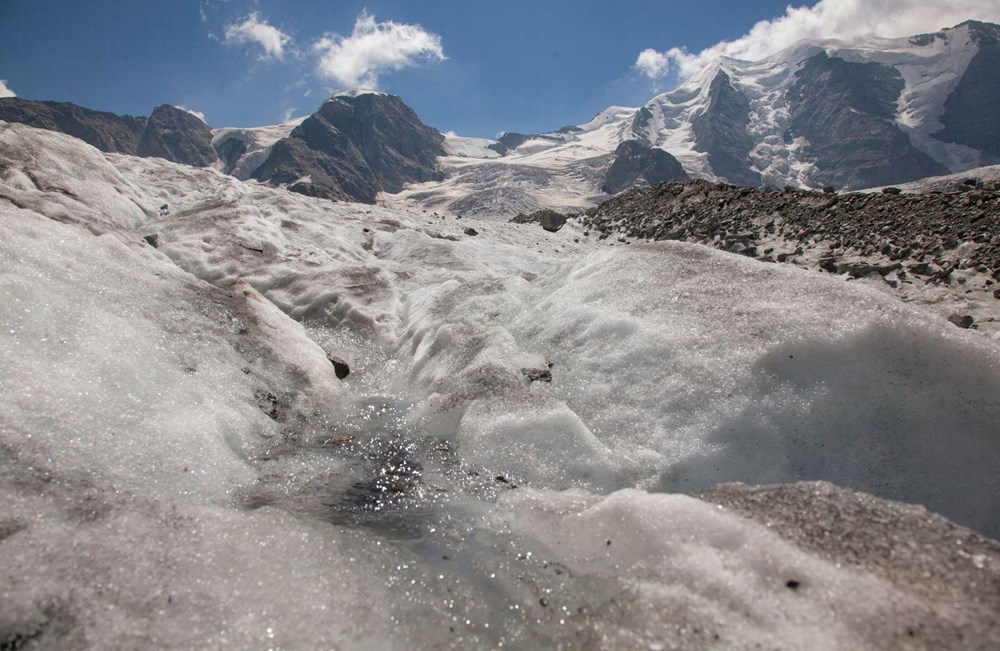 Felakete adım adım: İsviçre Alpleri'nde erime günde 5 santimetreye ulaştı - 7