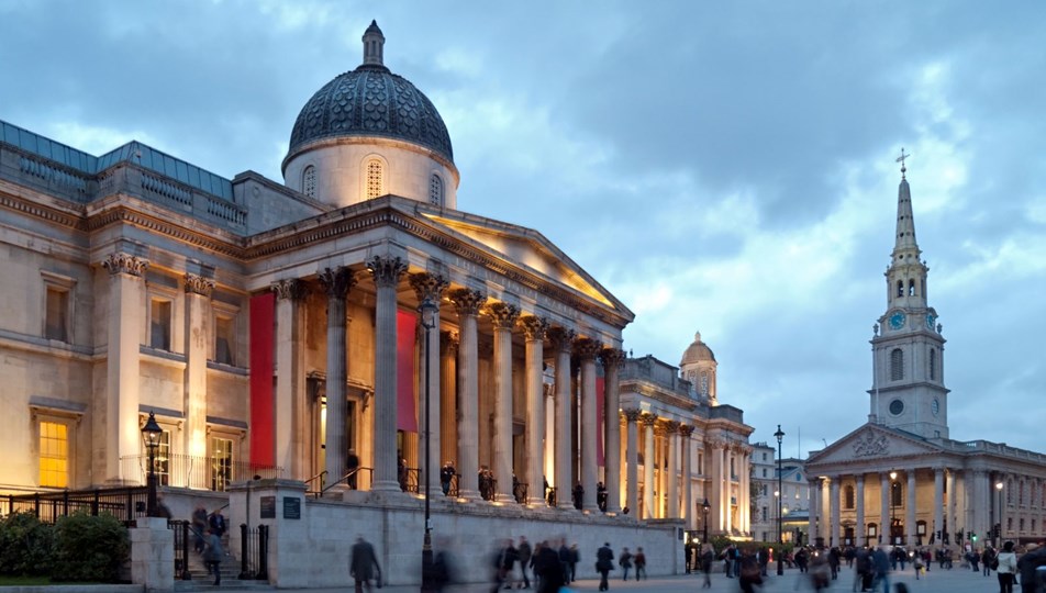 İklim aktivistleri National Gallery'de sergilenen tablonun koruyucu camını kırdı