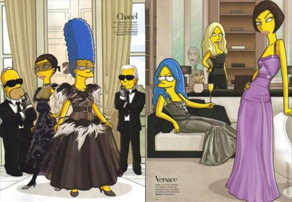 Marge Simpson Playboy'a soyundu