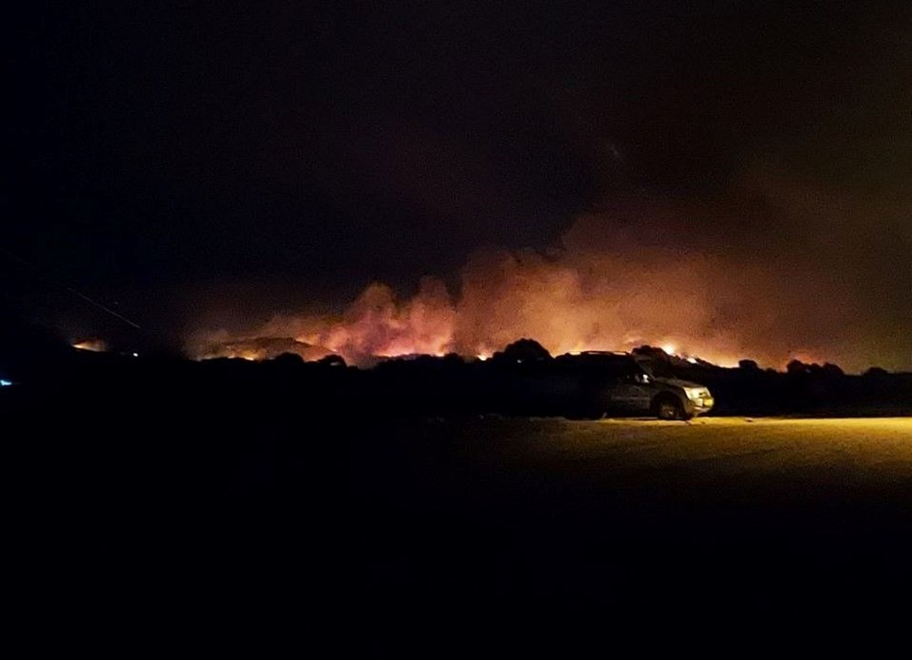 Yunanistan'daki yangın Edirne'nin sınır köylerine dayandı - 3
