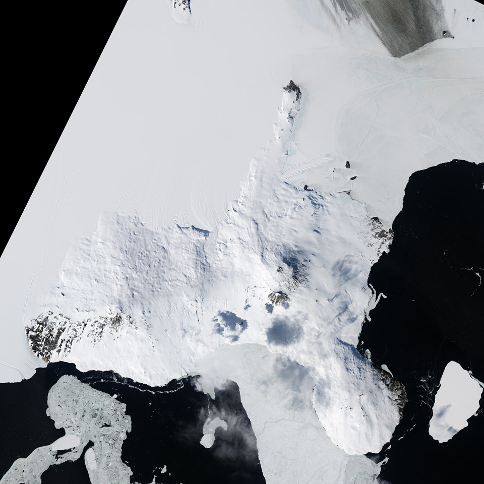 Antarktika'nın havadan olağanüstü görüntüsü - 1