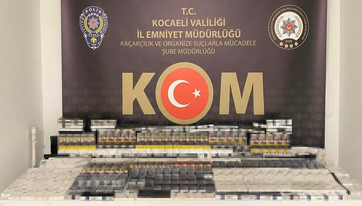 Gümrük kaçağı 700 paket sigara ele geçirildi