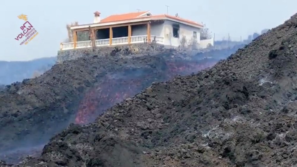 Yanardağ, La Palma Adası'nda 800 kişiyi daha evlerinden etti - 4