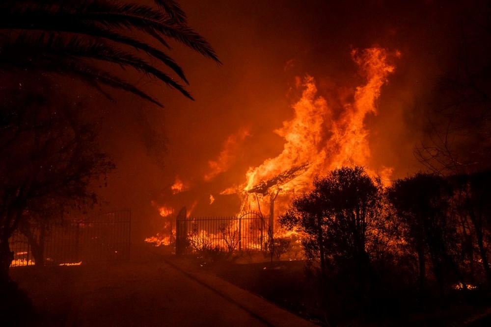 Los Angeles'taki yangında evleri kül oldu: Kimsenin yaşamaması gereken bir durum - 3