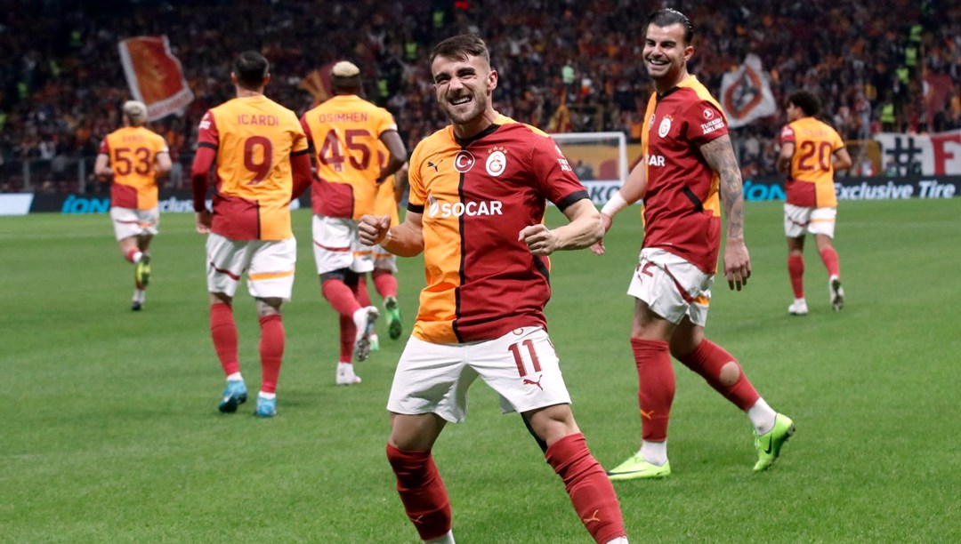 Yunus Akgün, Galatasaray'da 14 yıl sonra bir ilki başardı