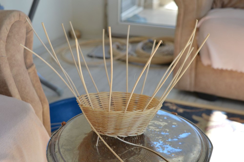 Mardinli 79 yaşında görme engelli usta Beyrut'ta öğrendi: El becerisini gelir kapısına dönüştürdü - 6